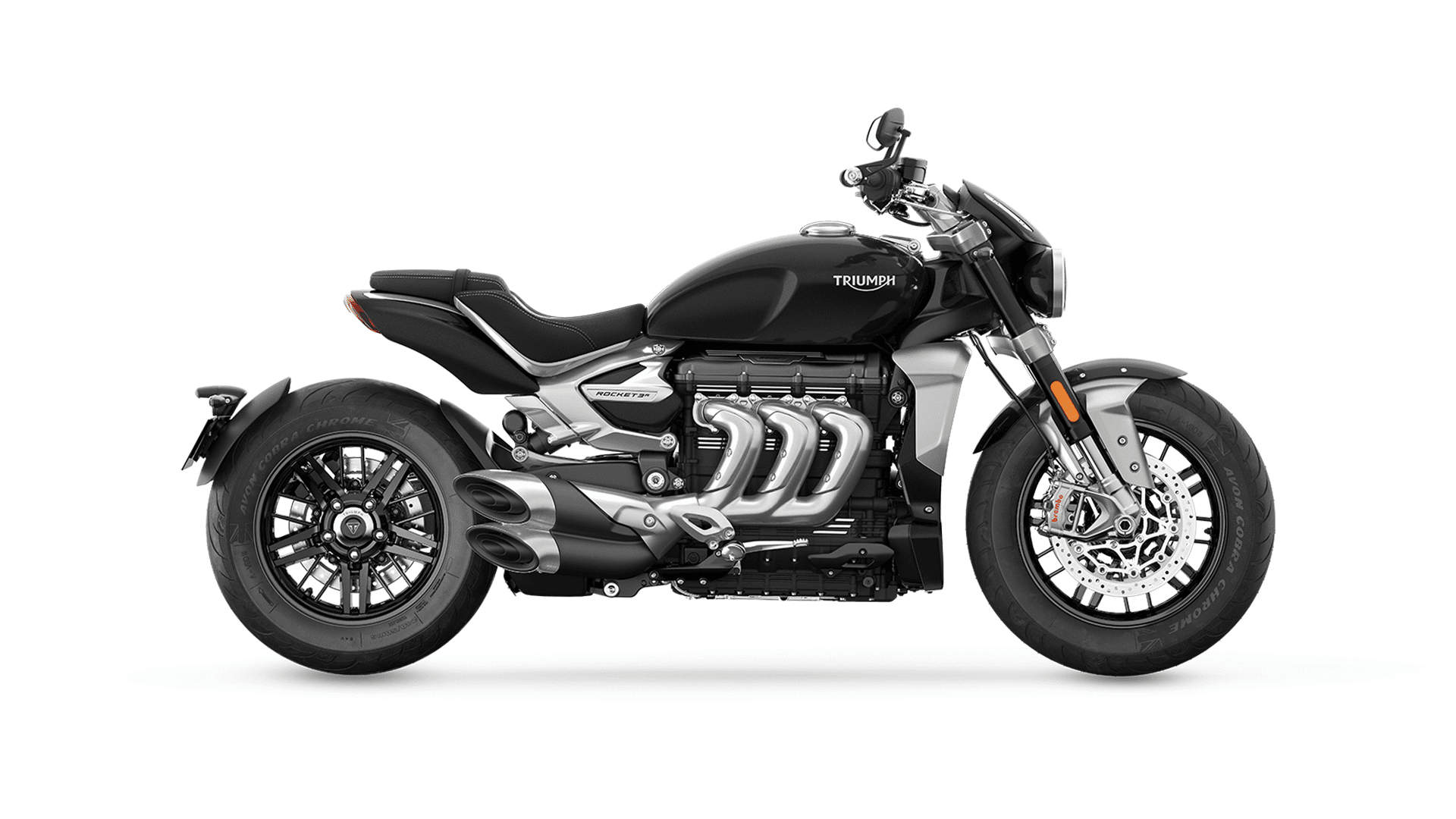 Triumph Rocket 3 R in Matt Silver ice